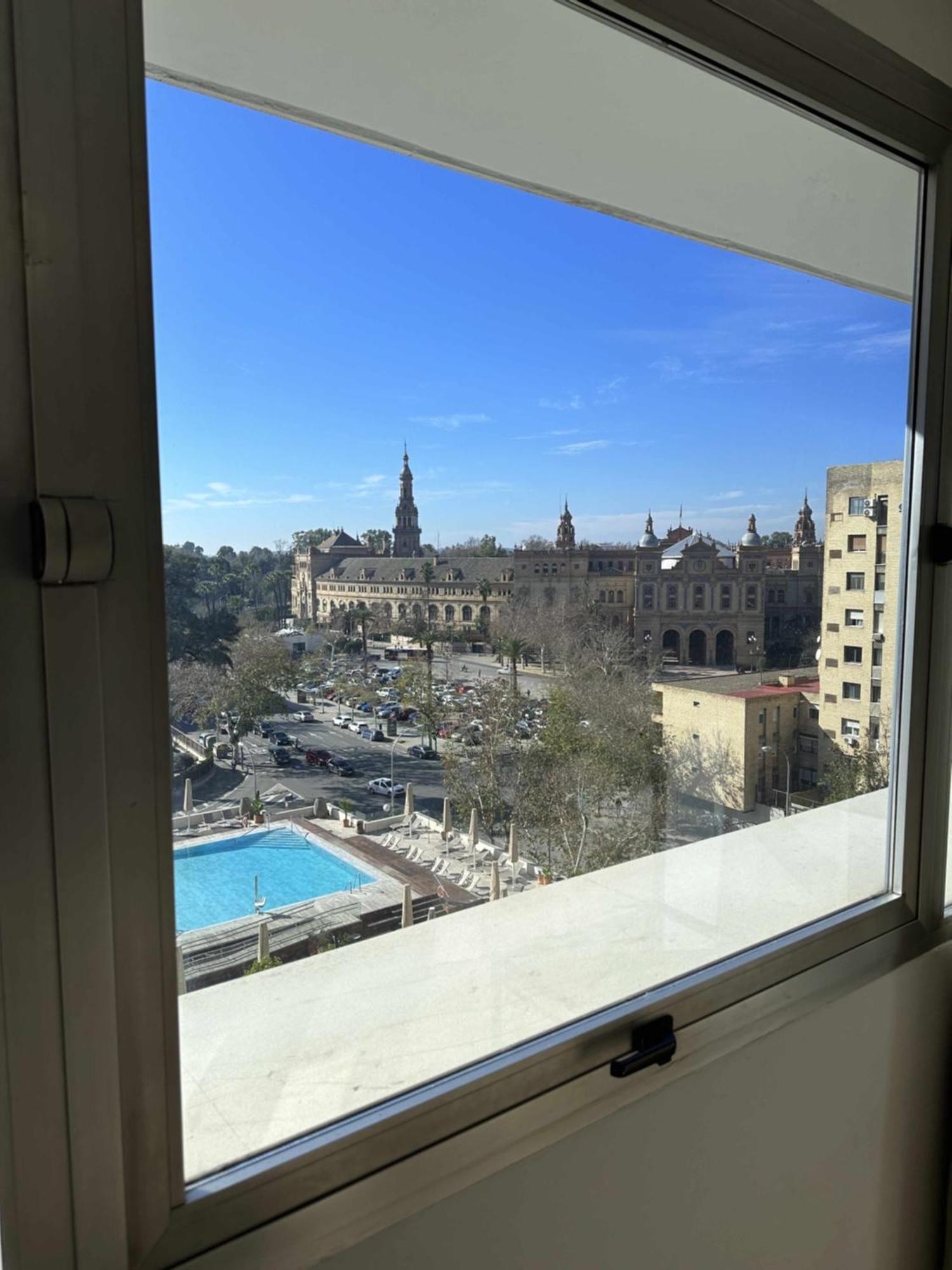 Estupendo Apartamento Junto A Plaza De Espana เซบีญา ภายนอก รูปภาพ